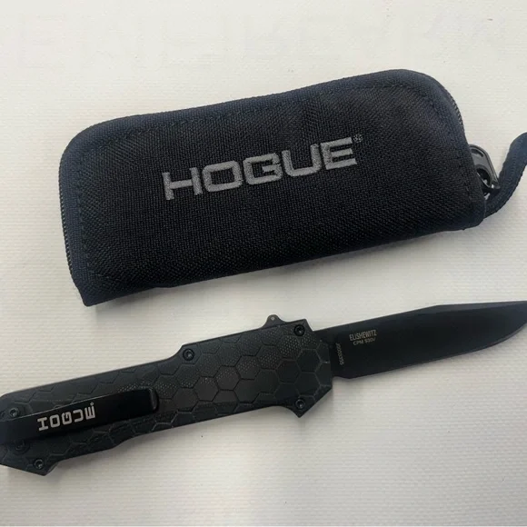 Hogue Automatic Knife with Black Blade - Picture 3 of 4